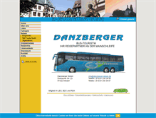 Tablet Screenshot of danzberger-reisen.de